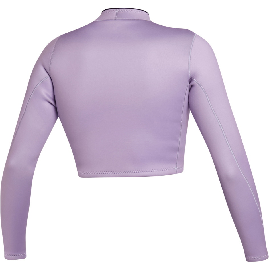 2025 Mystic Womens Lunar 2mm Long Sleeve Crop Top 35001.240221 - Pink / Purple
